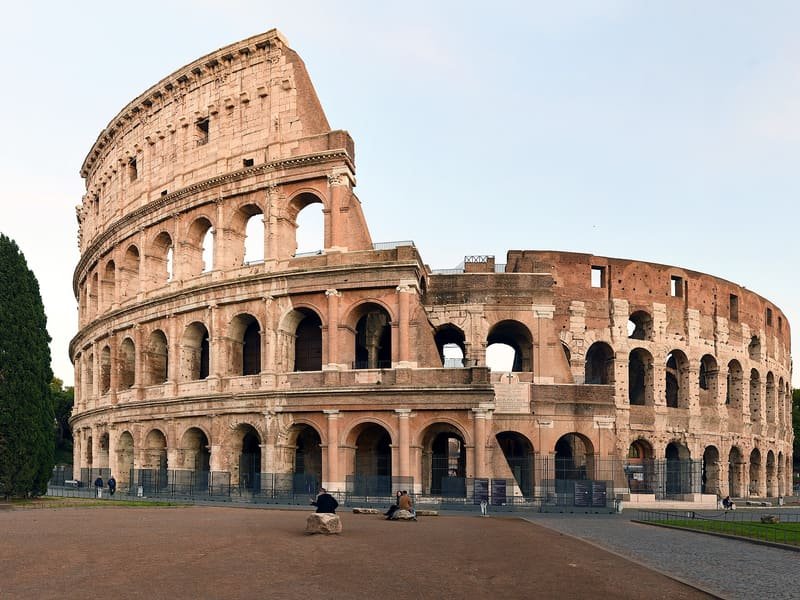 The Colosseum, Rome, EU & Schengen